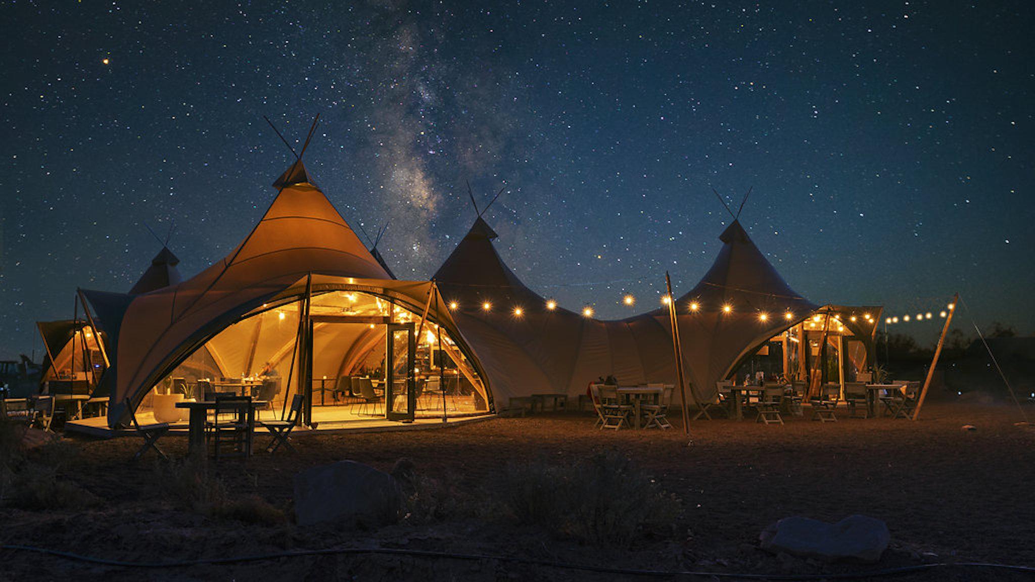 Grand Canyon Under Canvas Hotel Valle Bagian luar foto