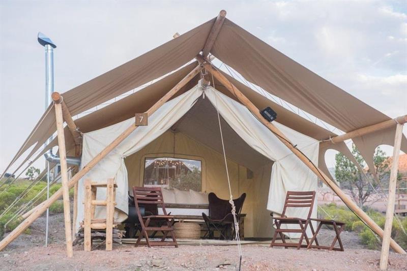 Grand Canyon Under Canvas Hotel Valle Bagian luar foto